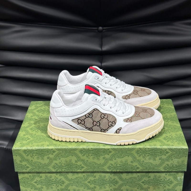 1:1 Original Box 2026 New Model Sneakers for Couples, Genuine Leather Versatile Sports Retro White Shoes, Casual Monogrammed Biscuit Shoes