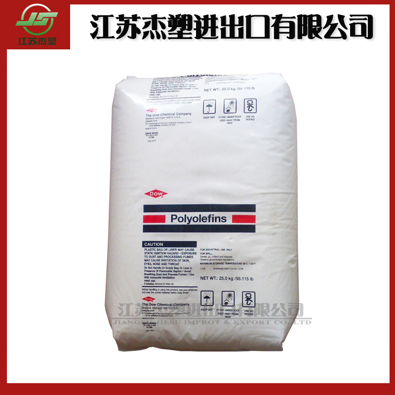 注塑级HDPE美国陶氏12450N高刚性高抗冲粉料家电部件高密度聚乙烯