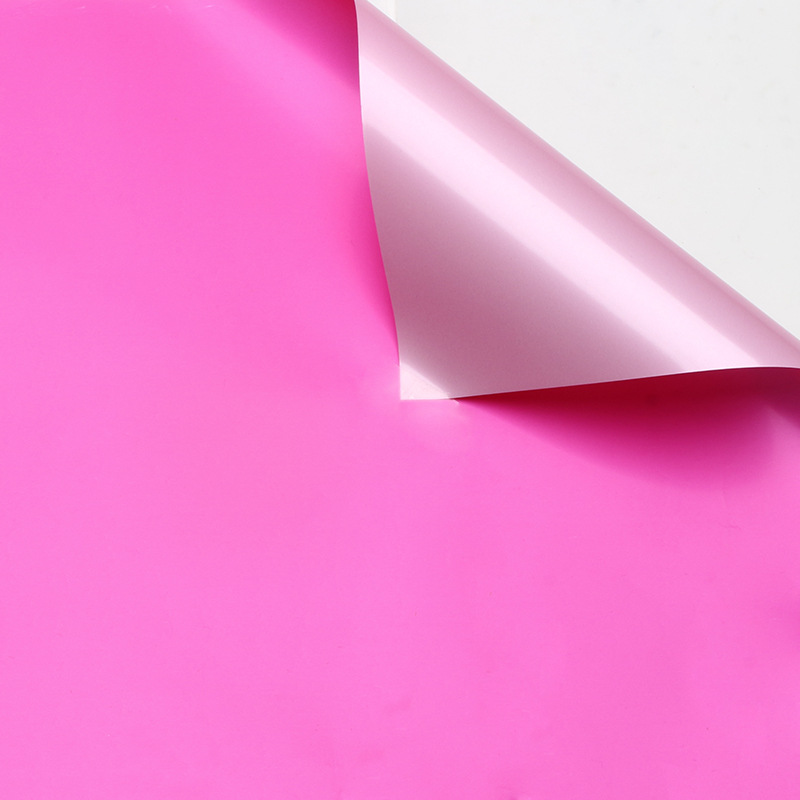 Papel de embalaje de flores de dos colores, papel de oro, papel de regalo de flores, papel de embalaje de flores