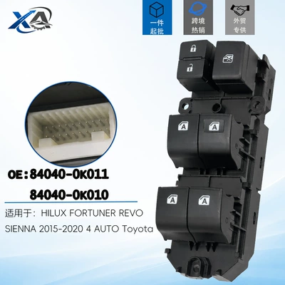 84040-0K011 Şüşə Qaldırıcı Düymə 20 Pin Hilux Fortuner Revo üçün