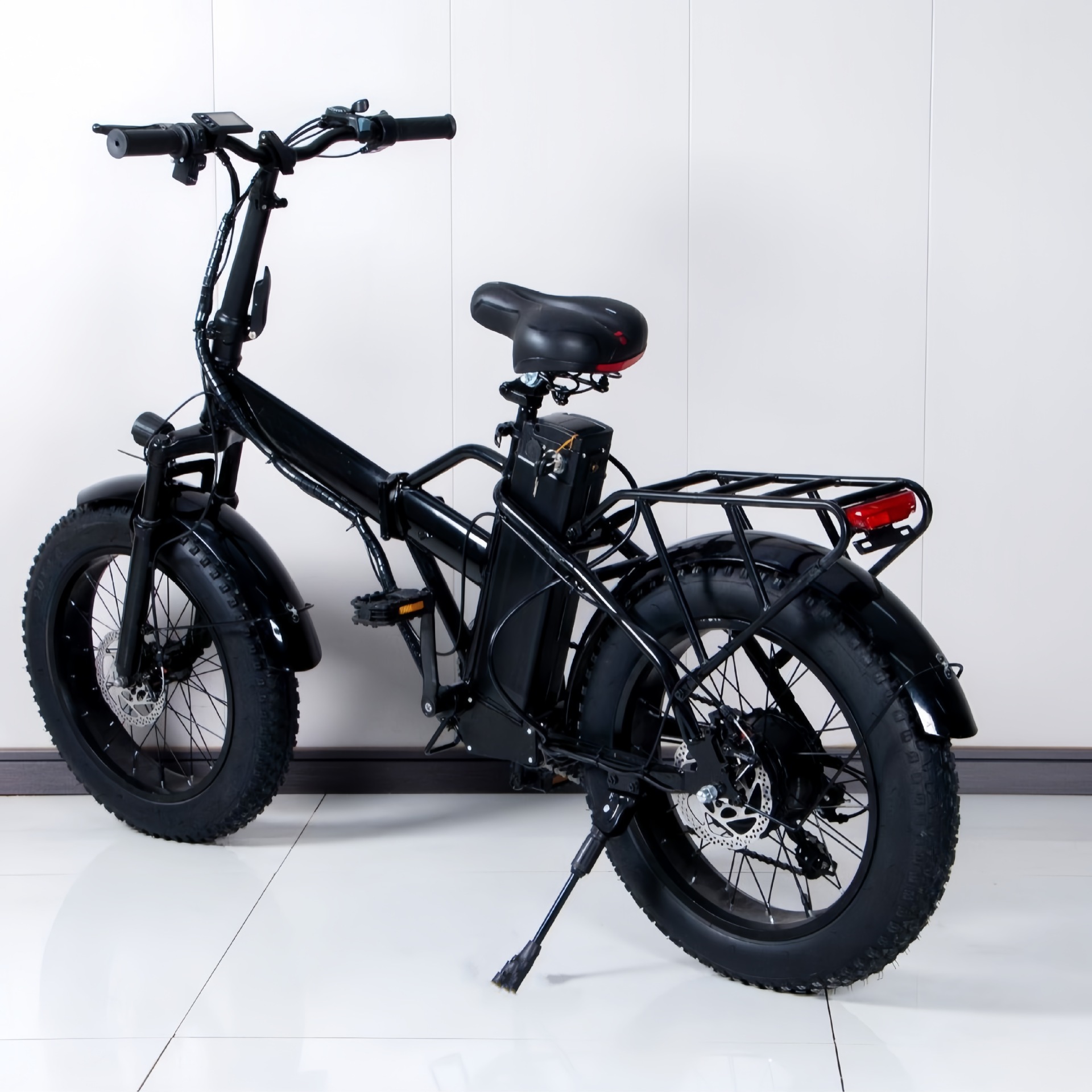 20 pulgadas neumáticos gordos plegables motocicleta de nieve comercio exterior gran bicicleta de montaña de velocidad variable bicicleta eléctrica ayuda