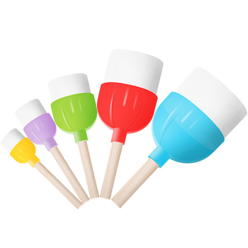 Finger painting ink pad disc pigment color ink pad children's graffiti diy kindergarten hand print box set