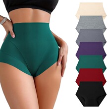S 66950 High-Waisted Cotton Underwear Ůʿ�ڿ� ŷ���羳