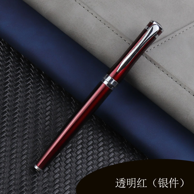 Transparent red (silver)
