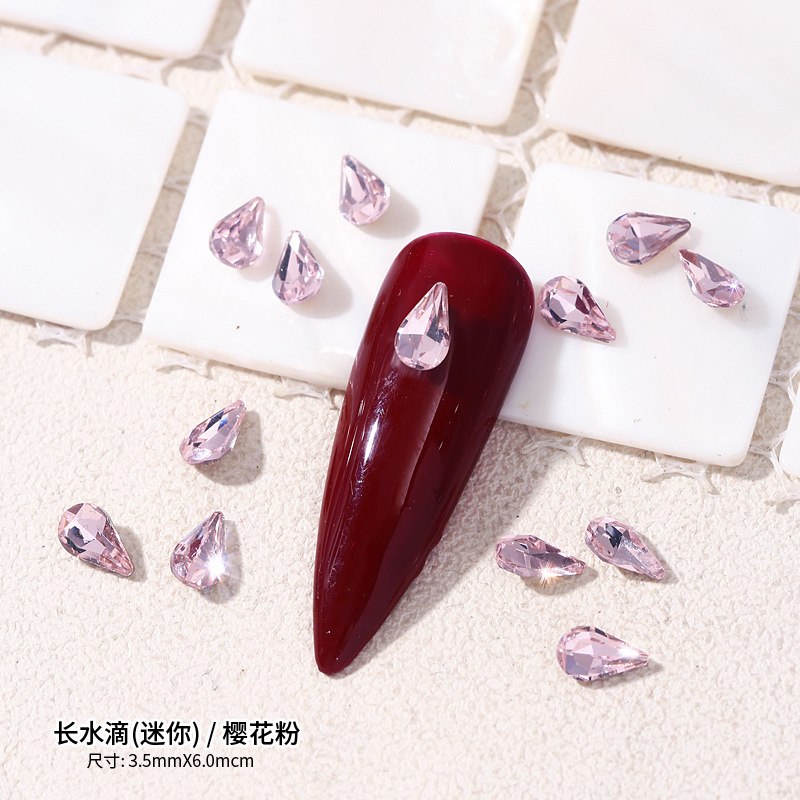 긴 물방울 3.5x6mm 싱글