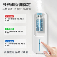 Automatic spray diffuser bedroom bathroom room fragrance deodorizer ultrasonic wall-mounted smart essential oil diffuser silent