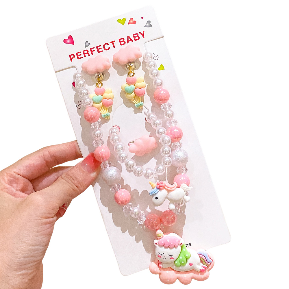 4#귀여운 유니콘 5종 세트 [종이카드 포함]