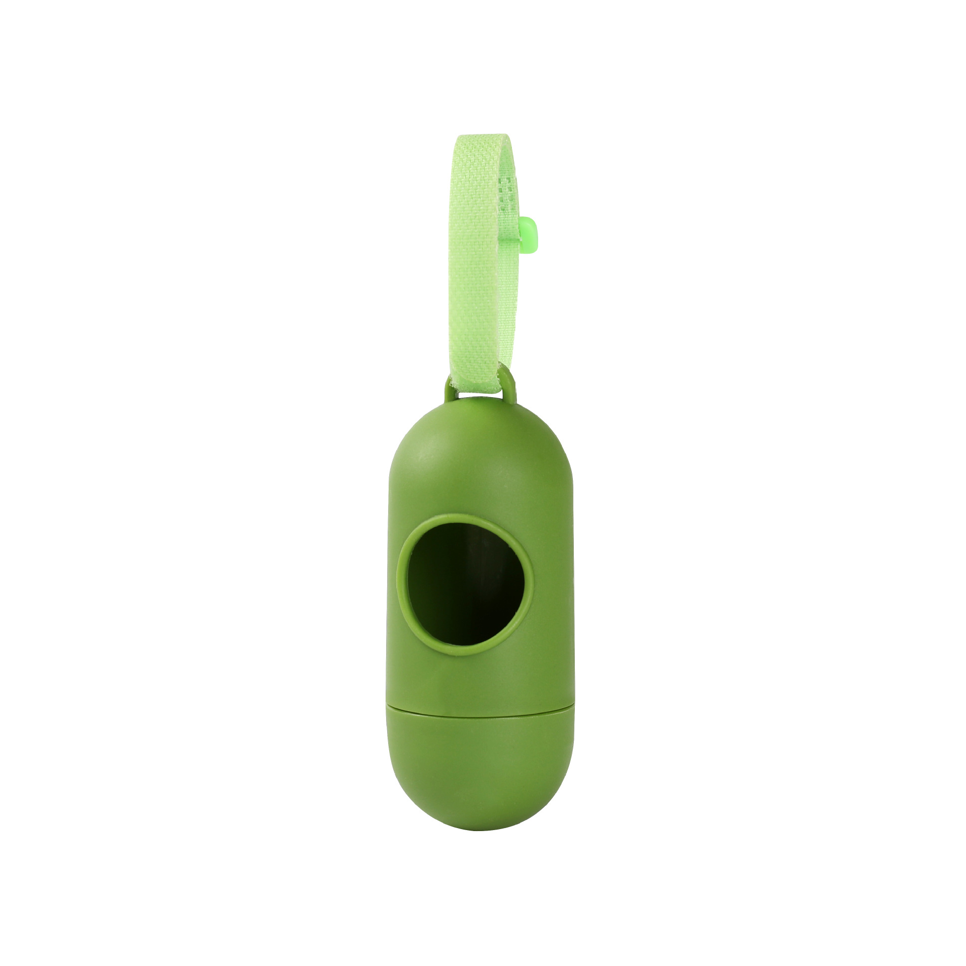 Directo de fábrica perro portátil caja de basura tipo píldora inodoro colgante mascota bolsa de basura distribuidor