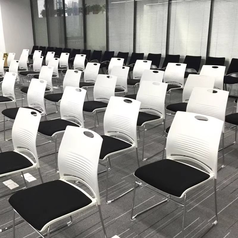 Conference Chair, Training Chair, Simple Office Chair, Staff Computer Chair, Electroplated Solid Tube Steel Chair, Plastic Negotiation Chair