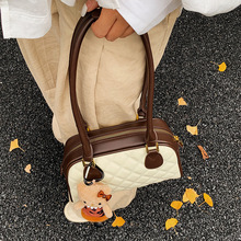 菱格绣线包包女式2025新款百搭高级感时尚腋下单肩包秋冬季手拎包