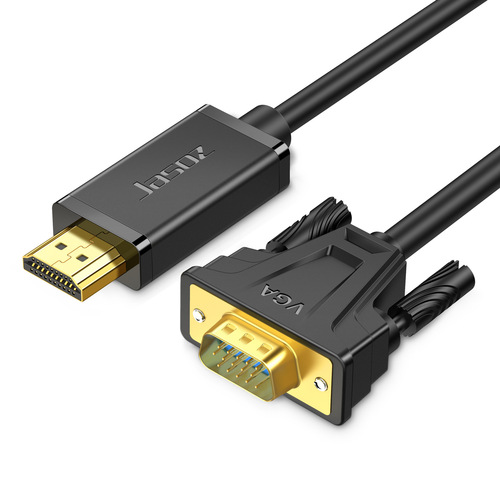 HDMI to VGA adapter cable computer video high-definition conversion cable hdmi to vga cable with audio power supply