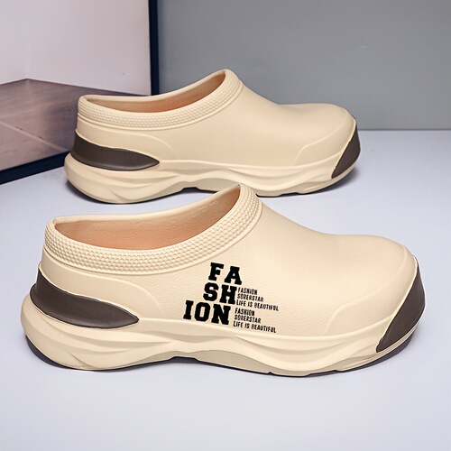 Lightweight EVA Slip-On Mu & Clogs - Solid Color Round