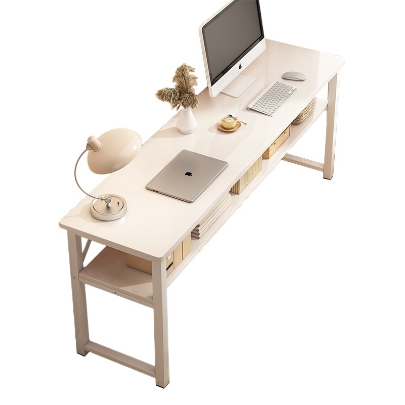 Escritorio chica dormitorio mesita de noche rectangular simple casa de alquiler escritorio blanco simple escritorio de la computadora