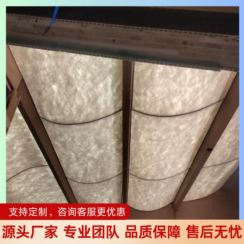 Потолок из бумаги Dupont интернет-знаменитости, светящаяся креативная фоновая стена из бумаги Dupont в стиле ретро