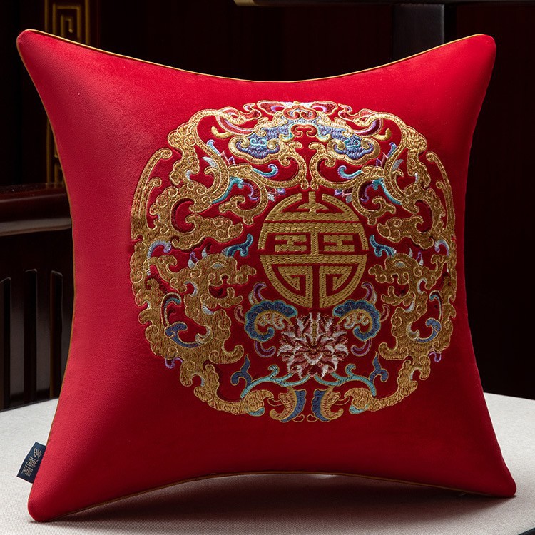 부와 부의 집 - 차이니즈 레드 [이탈리안 쇼트 플러시 재킷]