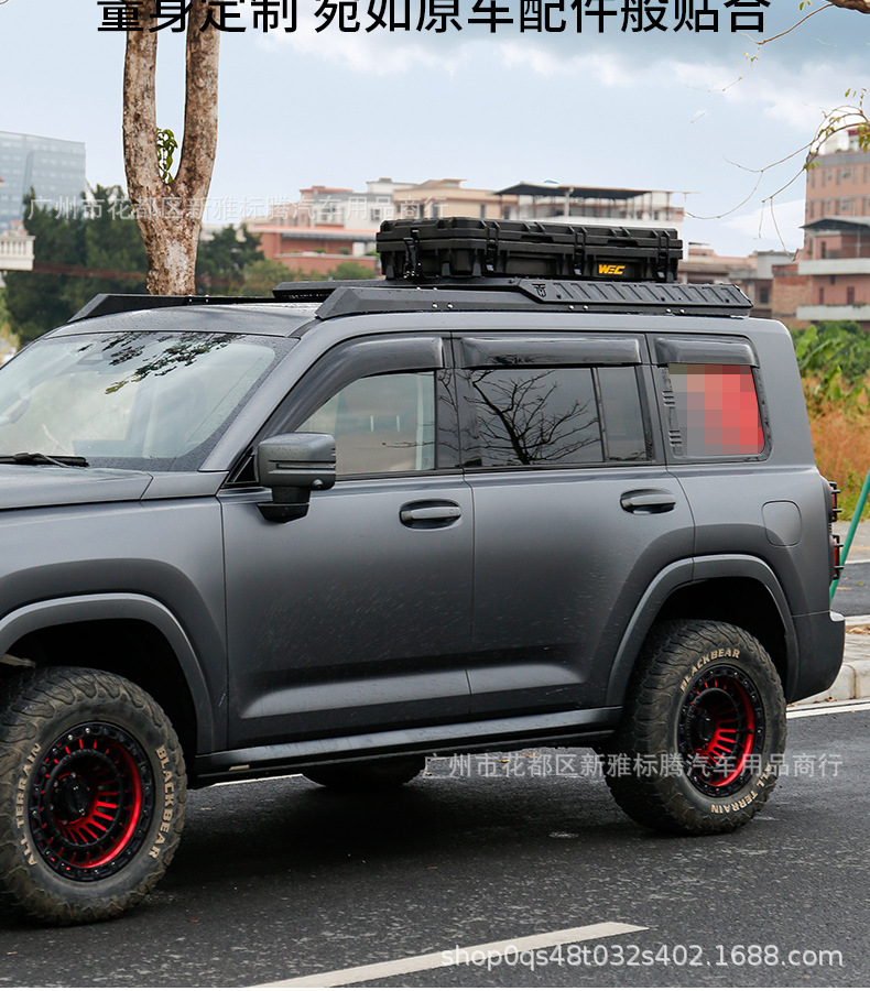 Great Wall Haval H9 Second-Generation Window Rain Guards, Window Blackening, Black Warrior Visors, Sunshade Exterior Accessories