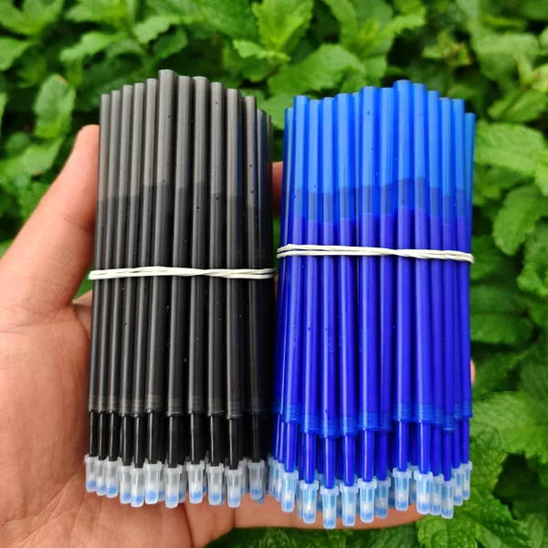 Press-To-Erase Pen Refill St Head Erasable Gel Pen Refill 0.5mm Erasable Pen Refill for Students, Easy-To-Erasure, Heat Erasable Replacement Refill