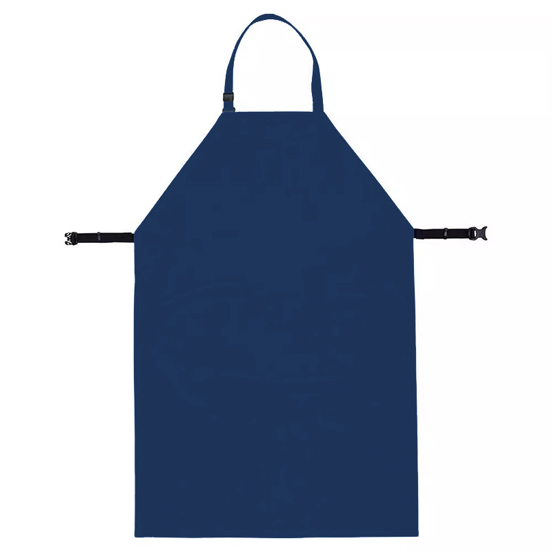 Amazon transfronterizo nuevo delantal de cuero impermeable a prueba de aceite ropa de trabajo acuática doméstica cocina delantal de comidas al por mayor