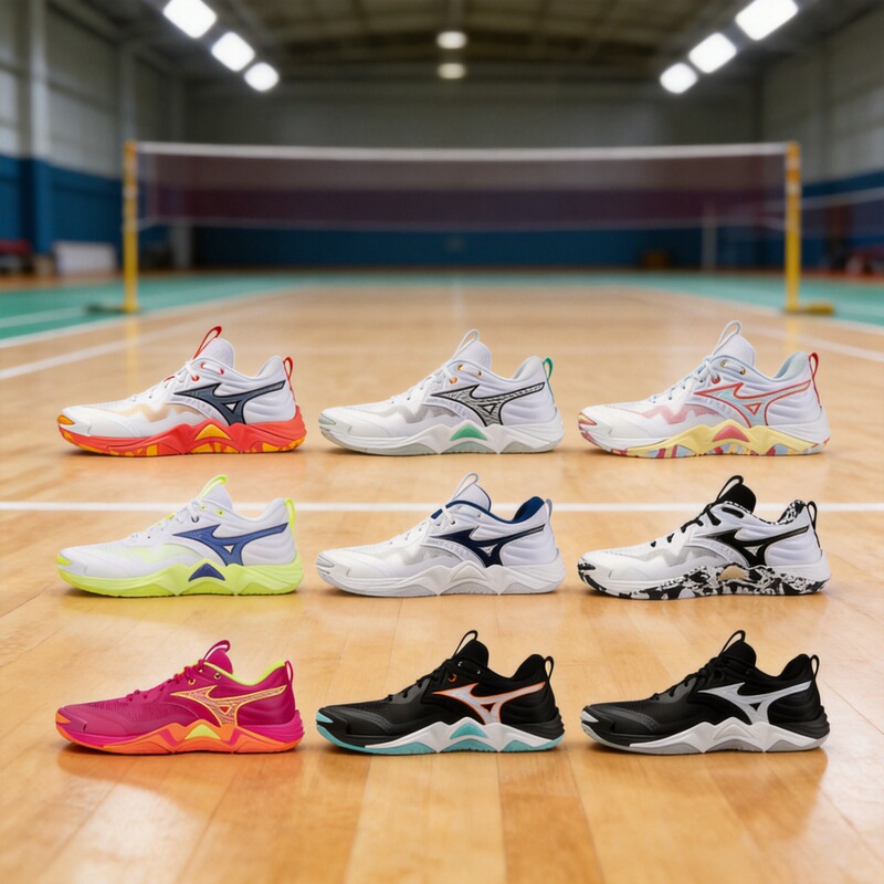 Badminton Shoes, Non-Slip and Wear-Resistant, Men's and Women's Models, Same Style as Mizuno Volleyball Training Shoes, Pure Original Momentum Elite Badminton Shoes, Non-Slip and Wear-Resistant, Men's and Women's Models, Same Style as Mizuno Volleyball Training Shoes, Pure Original Momentum Elite
