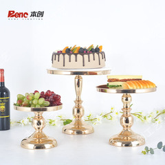 ホテル用品ケーキ皿結婚式装飾鉄芸ケーキ棚午後のお菓子皿デザート台トレイ展示棚