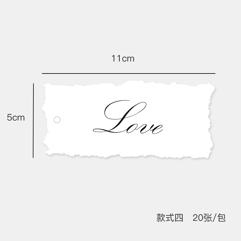 Inswind Tarjeta de bordes franceses estampado simple Inglés floral tarjeta de felicitación creativa tarjeta de felicitación de vacaciones tarjeta postal