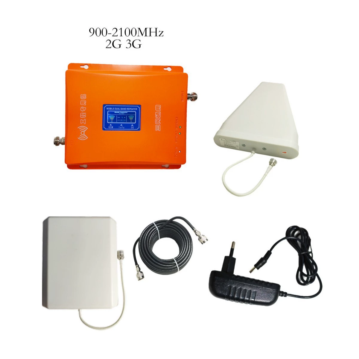 Усилитель сотовой связи для международного использования 2G/3G, усилитель сигнала 900/2100, высокомощный, эксклюзивная поставка для международного рынка