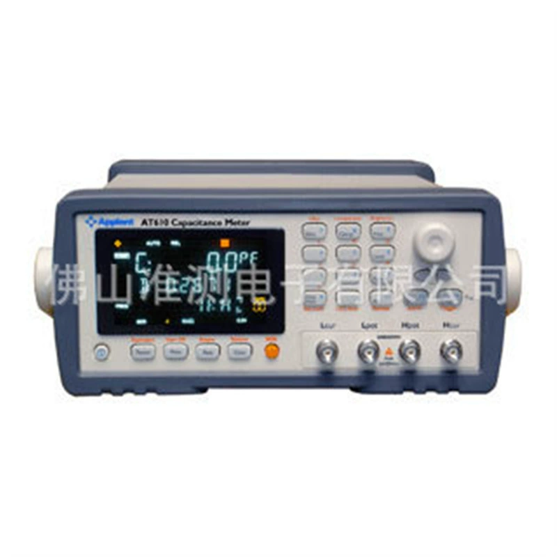 AT610 Измеритель емкости Чанчжоу Янтарь Большой ЖК-дисплей Измерение емкости Высокоточный измеритель емкости
