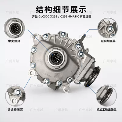 Differential assembly C253 4MATIC front