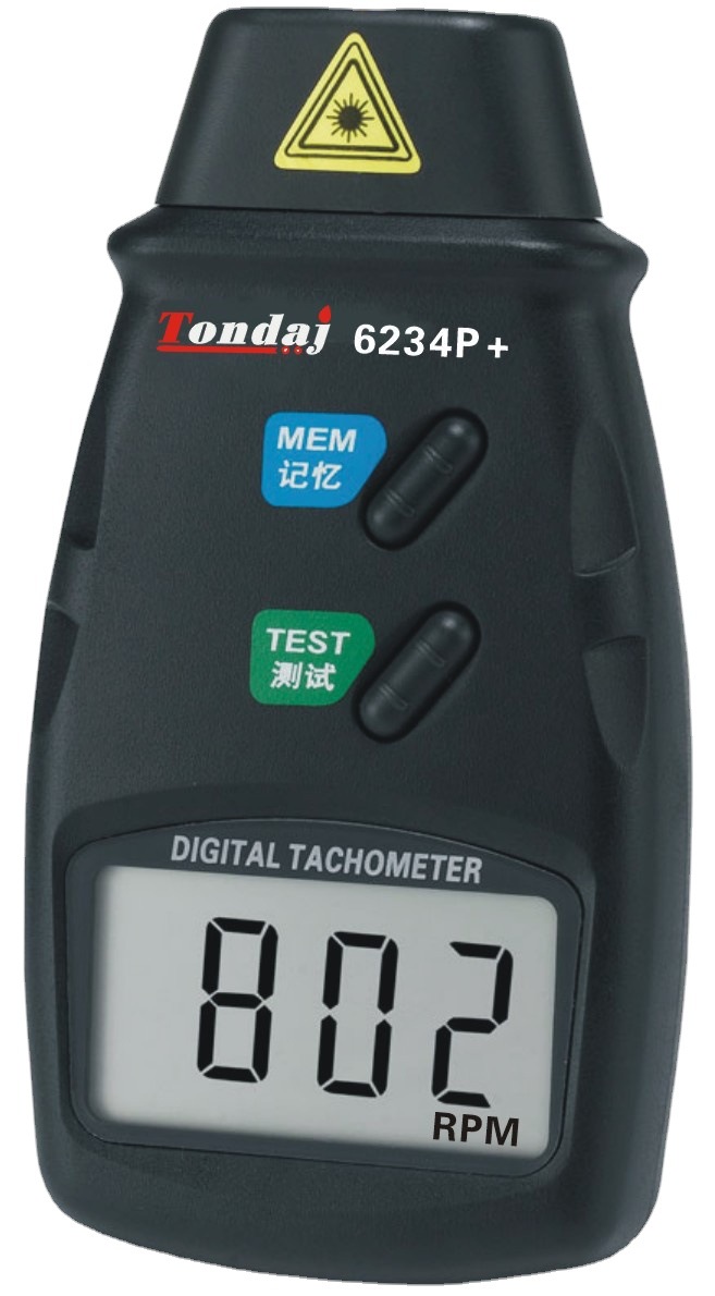 批发袖珍型转速表Tondaj 6234P+数字式转速表