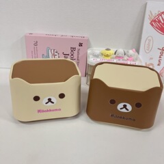 かわいいリラックマ収納バスケット リラックマ収納ボックス デスクトップ整理ボックス