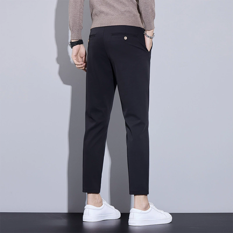 Summer trend trousers for leisure, for teenagers, slim fit, loose straight fit