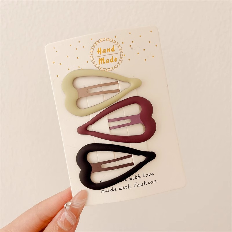 Meilad clip para el cabello para mujeres 2025 nuevo red lateral bang clip para el cabello frente clip para el cabello BB clip para el cabello