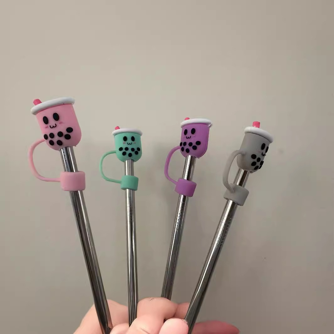 300 cactus con lazo de silicona spot, tapa de paja de flor de begonia de fresa, se adapta a 10mmstyle Stanley