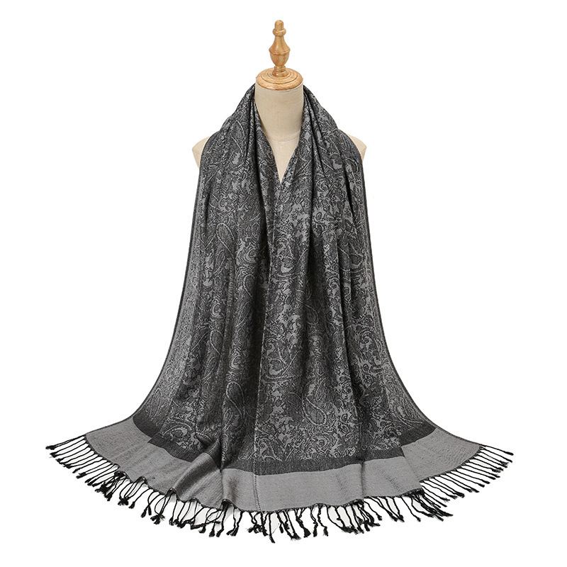 All Seasons Season Women's Sweet Solid Color Acrylic Scarf