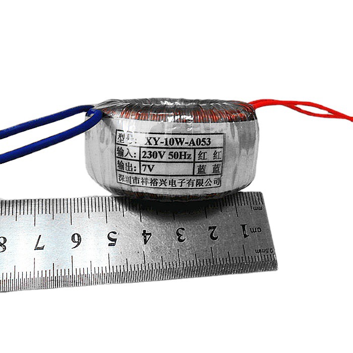 10W230V:7V小体积微型电源环形变压器麻将机变压器厂家