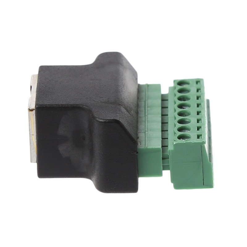 Adaptateur RJ45 Femelle à Vis - Extension Câble Ethernet - Pour CCTV, DVR