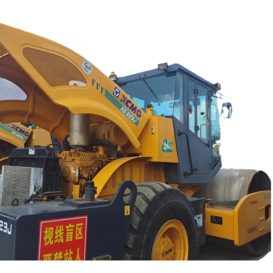 El rodillo de carretera de segunda mano del motor XCMG 223 trabaja durante 200 horas