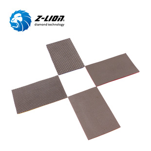 Factory hot-selling electroplated Diamond emery cloth ceramic stone glass hard alloy polishing emery cloth 90 * 55mm.