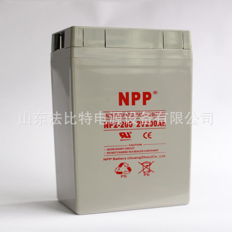 NPP现货NP2-200Ah耐普蓄电池2V200AH直流屏EPS现货NP2-200Ah