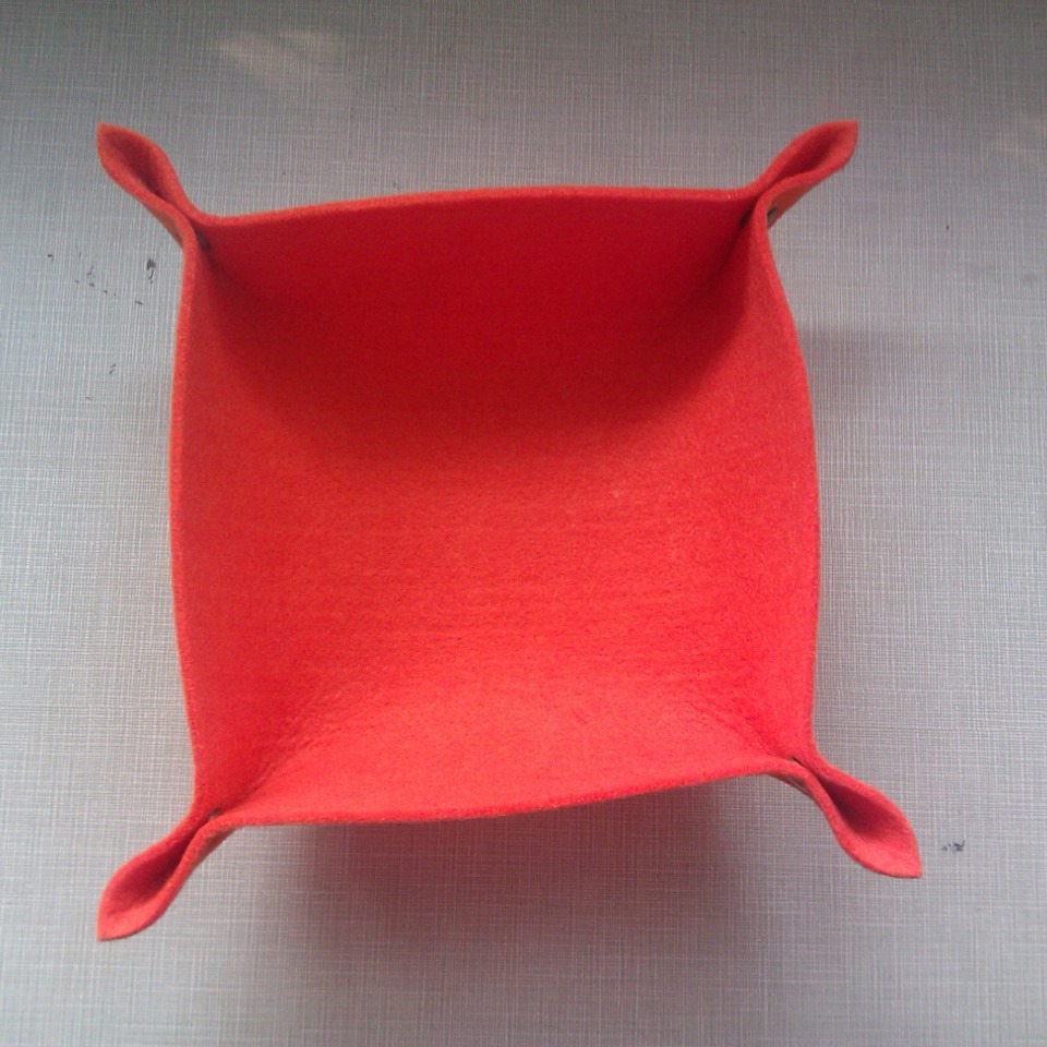 毛毡收纳箱 新款收纳盒  桌面玩具收纳筐 杂志篮零食置物篮