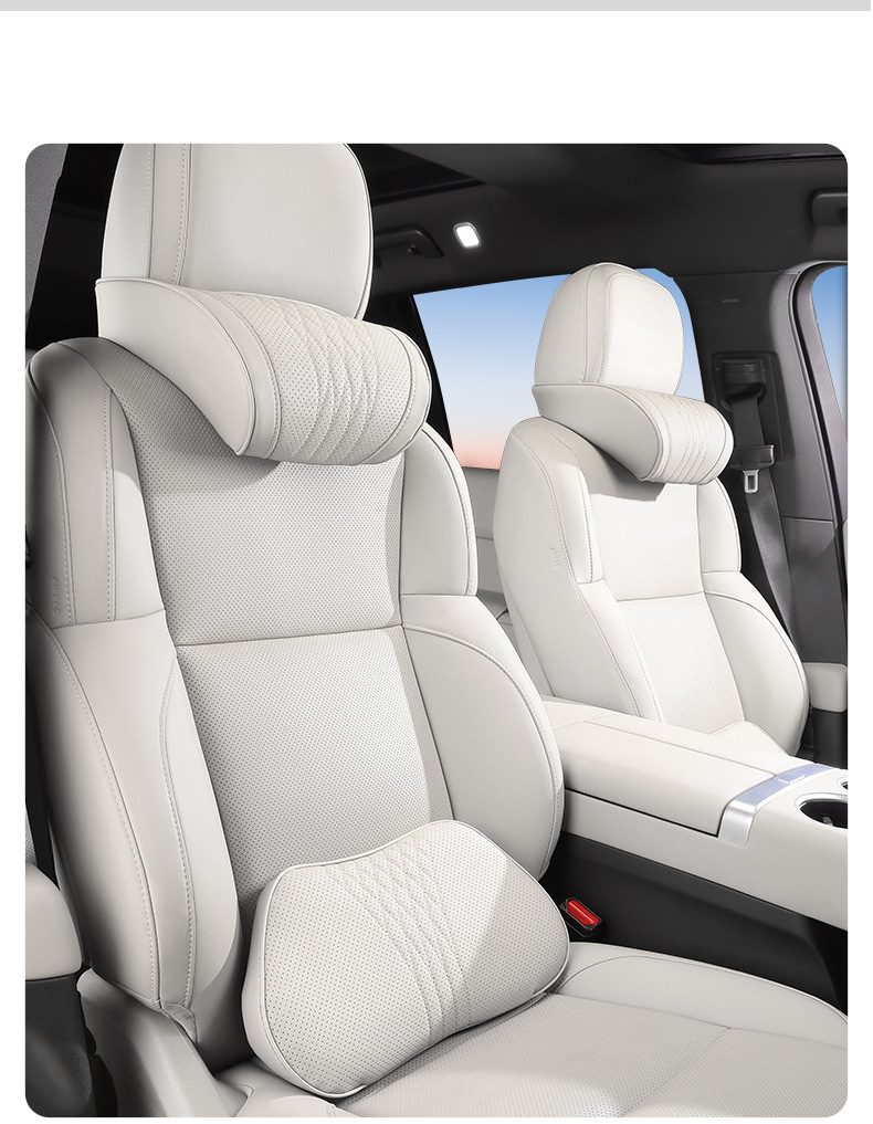 Xiaopeng Automobile Headrest Neck Pillow mona03/p7/g6/x9/g9 Car Cushion Neck Pillow Interior Decoration Accessories