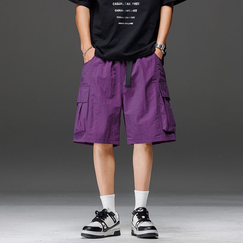 Men's Workwear Shorts, Summer Five-Point Shorts, Sports Outdoor Quick-Drying Shorts, Couple's Workwear Pants, Black Men's Workwear Shorts, Summer Five-Point Shorts, Sports Outdoor Quick-Drying Shorts, Couple's Workwear Pants, Black