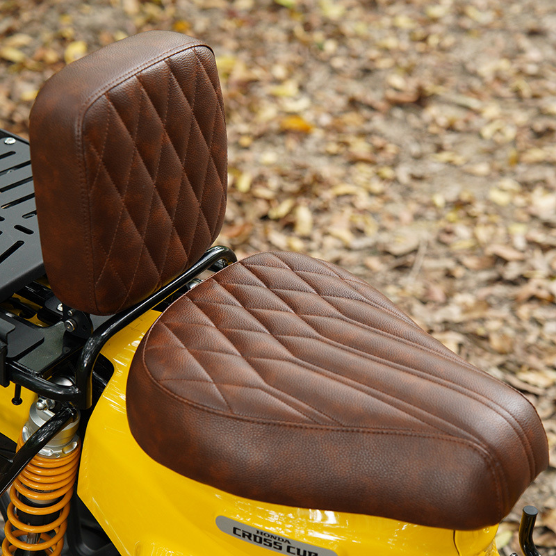 Suitable for Honda Cub Cc110 Modified Front and Rear Seat Cushions, Cross Cub Modified Front Seat Cushion and Rear Flip-Up Seat