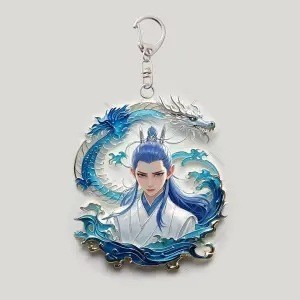 Nezha 2 魔児海の騒ぎ 新しい Ao Bing Ao Guang 高価値でハンサムなアクリルキーホルダー スタンドアップフレンドギフト|undefined