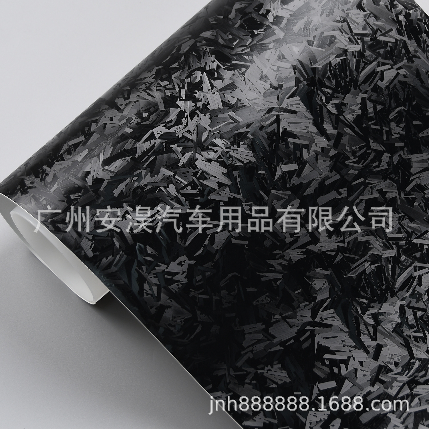 Forged carbon fiber car color change film black 3D carbon fiber rearview mirror body interior and exterior decoration color change sticker protective film