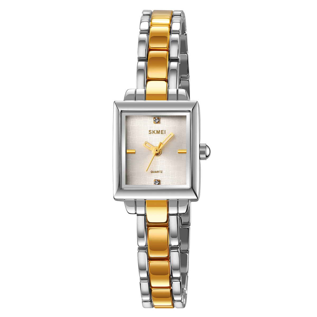 Momento cuadrado de diamantes para mujeres relojes de cuarzo retro regalos personalizados comercio exterior fábrica de fuente al por mayor