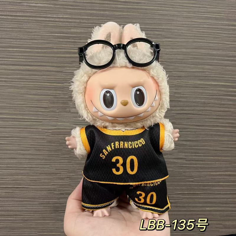 123世代ラブブベビー服17cmラブブブラインドボックス人形ボールスーツ着替えスーツCロナウド着替え服なし|undefined