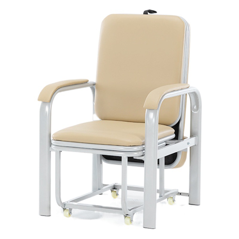 Single reclining simple hospital folding chair hospital infusion chair reclining intravenous drip chair hanging needle chair escort chair wholesale
