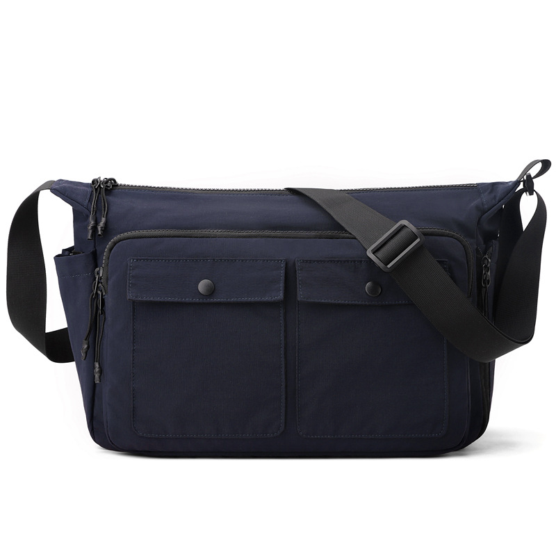 WEPOWER nuevo bolso cruzado de estilo coreano simple para hombres bolso de mensajero casual de moda bolso de hombro de estilo universitario japonés
