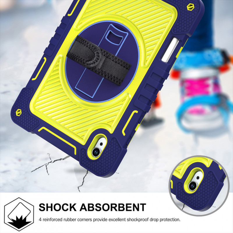 Suitable for Samsung Tab S11 11inch 2025 Tablet Case Rotating Stand Protective Cover Shoulder Strap Case Leather Case